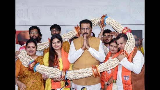 BJP inducts three more leaders from rival parties in Bihar