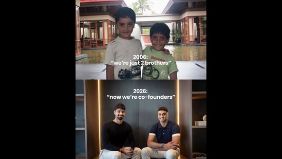 Brothers Hasan and Omair Sarwar, who now run a startup.