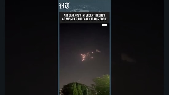 Drones Intercepted Over Iraq's Erbil, Air Defences Activated As Missile Threat Sparks Panic