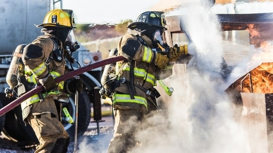 Colorado Fire burned at least one home near Eagle Rock as firefighters protected nearby houses and battled flames overnight.