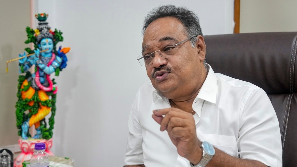বঙ্গ বিজেপির সভাপতি শমীক ভট্টাচার্য। (ফাইল ছবি, সৌজন্যে পিটিআই)