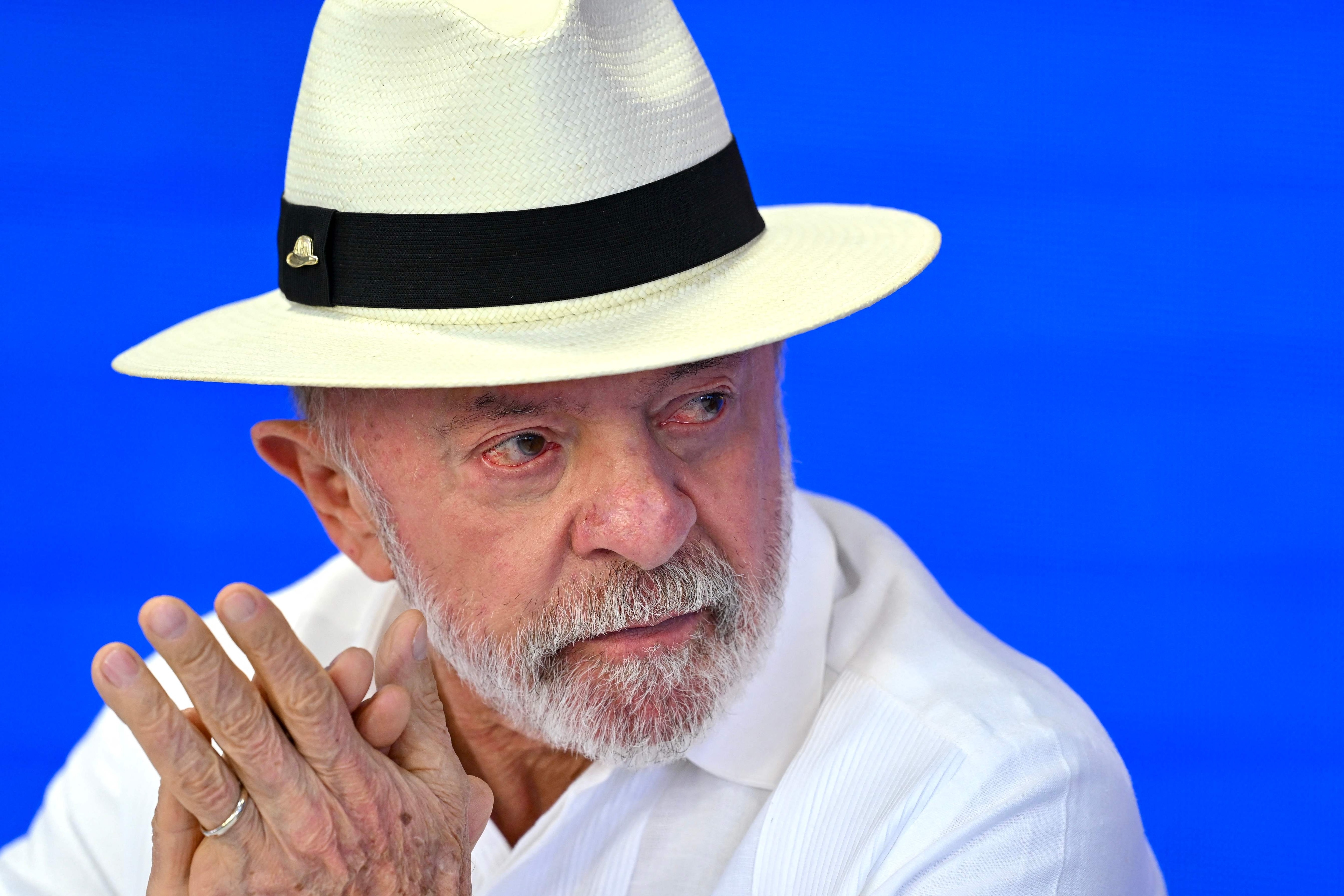 The Luiz Inacio Lula Silva-led Brazil government denounced the tariffs and said it would take measures to insulate its economy from their effects. (AFP)