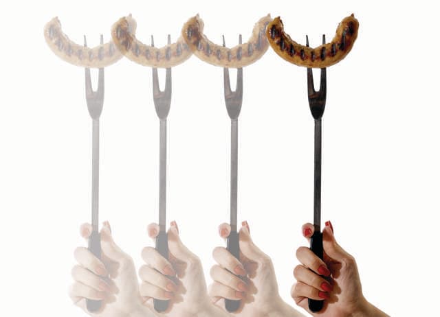 Foie gras and sausages are an acquired taste. (ADOBE STOCK)