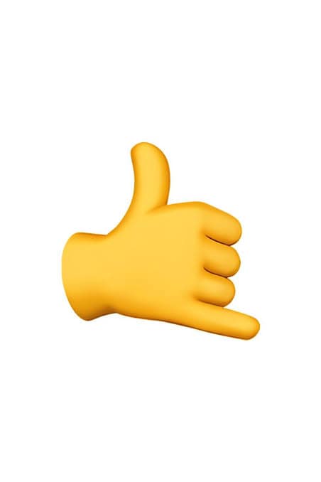 Call me emoji Call me emoji