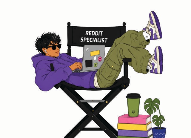 Brands are now hiring people to infiltrate Reddit groups and promote products there. (ILLUSTRATION CREATED USING CHATGPT) Brands are now hiring people to infiltrate Reddit groups and promote products there. (ILLUSTRATION CREATED USING CHATGPT)