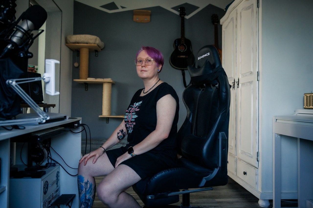 Natascha Pfau at home near Freiburg, Germany, wants her mother’s homicide case reopened. Natascha Pfau at home near Freiburg, Germany, wants her mother’s homicide case reopened.