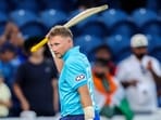 Joe Root remained unbeaten on 99 Joe Root remained unbeaten on 99