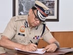 Anurag Kumar, a 1994-batch IPS officer, takes charge as Delhi Police Commissioner, replacing Satish Golchha nine months before retirement.(X/@DelhiPolice)