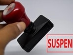 Faridabad government hospital suspended four staff members after they were found absent from the emergency ward during duty hours, officials said.