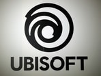 FILE - The logo of French video game publisher Ubisoft is pictured at the Paris games week in Paris, Nov. 4, 2017. (AP Photo/Christophe Ena, File)(AP Photo/Christophe Ena)