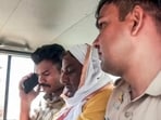 Ram Shankar ‘Tinnu’ Yadav after his arrest in Ayodhya on June 26. (FILE PHOTO)