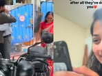 Social media users praised the heartfelt gesture.