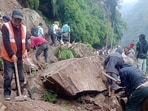 The incident occurred at around 6.30 am after continuous overnight rainfall loosened the slopes