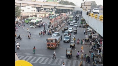 As per civic officials, as many as 33 key DP roads are currently stuck because of partial land acquisition. (REPRESENTATIVE PHOTO) As per civic officials, as many as 33 key DP roads are currently stuck because of partial land acquisition. (REPRESENTATIVE PHOTO)