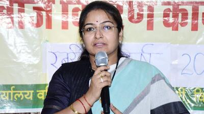 BJP MLA Pratima Bagri. (X) BJP MLA Pratima Bagri. (X)
