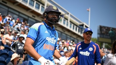 According to several reports, Rohit Sharma will play his final ODI on Sunday (AFP) According to several reports, Rohit Sharma will play his final ODI on Sunday (AFP)