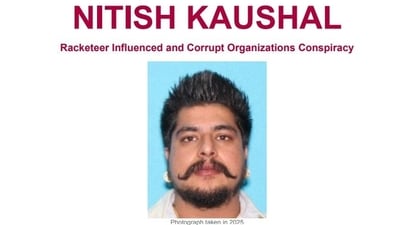 Nitish Kaushal was one of the 11 who were either fugitives or not in the custody of US authorities. Nitish Kaushal was one of the 11 who were either fugitives or not in the custody of US authorities.