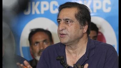 People's Conference President Sajjad Lone. (PTI) People's Conference President Sajjad Lone. (PTI)