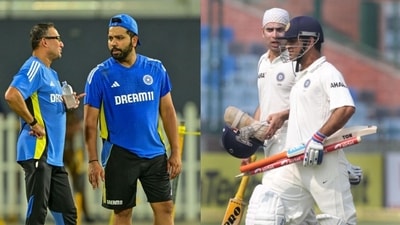 Rohit-Agarkar now, Laxman-Dhoni-Srikkanth then: 14 years later, not much has changed (AFP Images) Rohit-Agarkar now, Laxman-Dhoni-Srikkanth then: 14 years later, not much has changed (AFP Images)