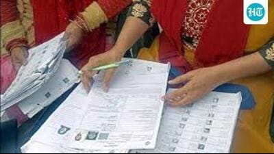 The process of disposing of claims and objections will continue until October 8, and the final electoral roll will be published on October 12. (HT Photo for representation) The process of disposing of claims and objections will continue until October 8, and the final electoral roll will be published on October 12. (HT Photo for representation)