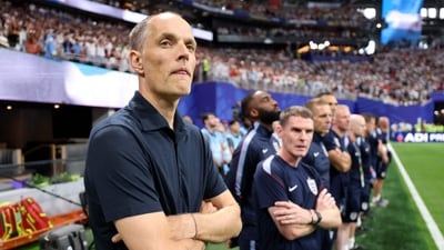 Thomas Tuchel said England doesn't want to play the third-place match. (Getty Images via AFP) Thomas Tuchel said England doesn't want to play the third-place match. (Getty Images via AFP)