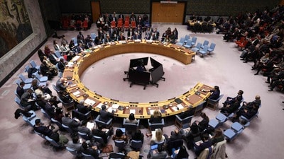 রাষ্ট্রসংঘের নিরাপত্তা পরিষদের (UNSC) ২০২৮-২৯ মেয়াদের অস্থায়ী সদস্যপদের জন্য ভারতের প্রার্থী হচ্ছে ভারত। রাষ্ট্রসংঘের নিরাপত্তা পরিষদের (UNSC) ২০২৮-২৯ মেয়াদের অস্থায়ী সদস্যপদের জন্য ভারতের প্রার্থী হচ্ছে ভারত।