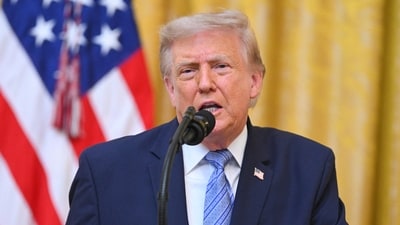 U.S. President Donald Trump addressed election security in his address to the nation. (Reuters)