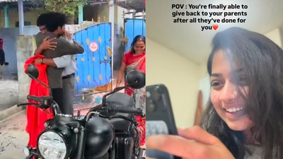 Social media users praised the heartfelt gesture. (Instagram/@_nandinikaweri) Social media users praised the heartfelt gesture. (Instagram/@_nandinikaweri)