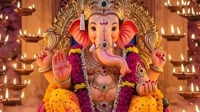గుప్త నవరాత్రులతో కలిసొచ్చిన అరుదైన యోగం.. నేడు వినాయకుడిని ఇలా పూజిస్తే అష్టైశ్వర్యాలు సిద్ధిస్తాయి! (pinterest) గుప్త నవరాత్రులతో కలిసొచ్చిన అరుదైన యోగం.. నేడు వినాయకుడిని ఇలా పూజిస్తే అష్టైశ్వర్యాలు సిద్ధిస్తాయి! (pinterest)