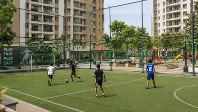 The Karnataka High Court has directed a Bengaluru apartment owners' association to reconsider its ban on children playing football in the society's playground, holding that blanket restrictions on physical games cannot be imposed through vague rules. (Photo for representational purposes only) (ChatGPT)