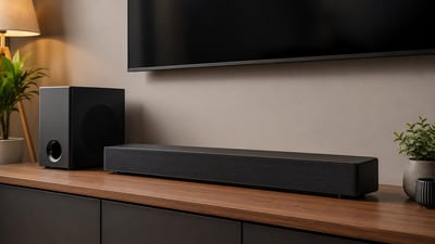 Soundbars under 7000: Cinematic audio meets affordability with feature-packed soundbars for every entertainment setup. (AI generated image) Soundbars under 7000: Cinematic audio meets affordability with feature-packed soundbars for every entertainment setup. (AI generated image)