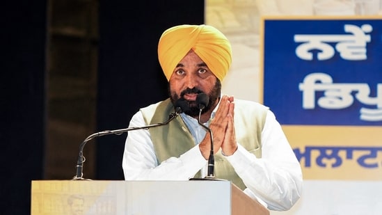 Supreme Court expressed disinclination to revive Punjab chief minister Bhagwant Mann's criminal protest case from 2020 (ANI)