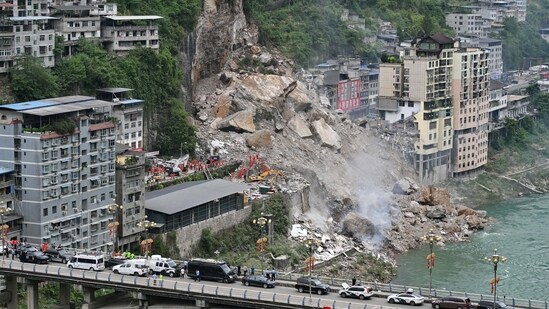 At least 8 dead as landslide buries homes in China's Chongqing