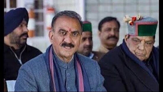 Himachal chief minister Sukhvinder Singh Sukhu. (File)