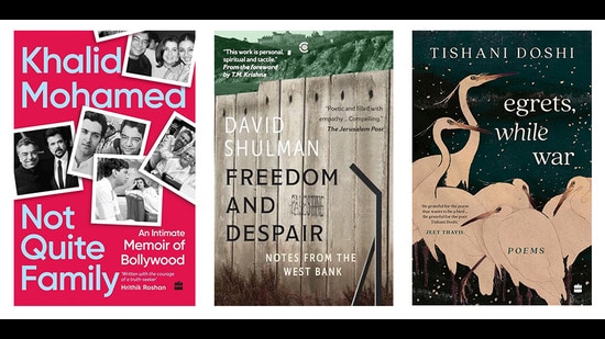 On the reading list this week is a veteran journalist’s account of his years in Bolywood, an Israeli peace activist’s reports from the West Bank, and poetry on exile and extinction. (Amit Sharma)
