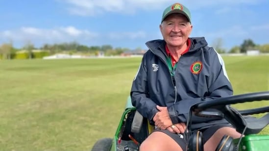 Jimmy Perchard, the man behind the cricket stadium in Jersey.