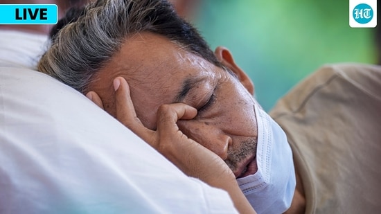 Activist Sonam Wangchuk, who has been on a hunger strike for 19 days, against alleged irregularities in NEET and other examinations, at Jantar Mantar in New Delhi, Thursday, July 16, 2026.