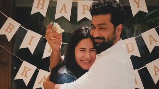 Vicky Kaushal hugs Katrina Kaif tight on her first birthday as a mom, fans can’t stop swooning