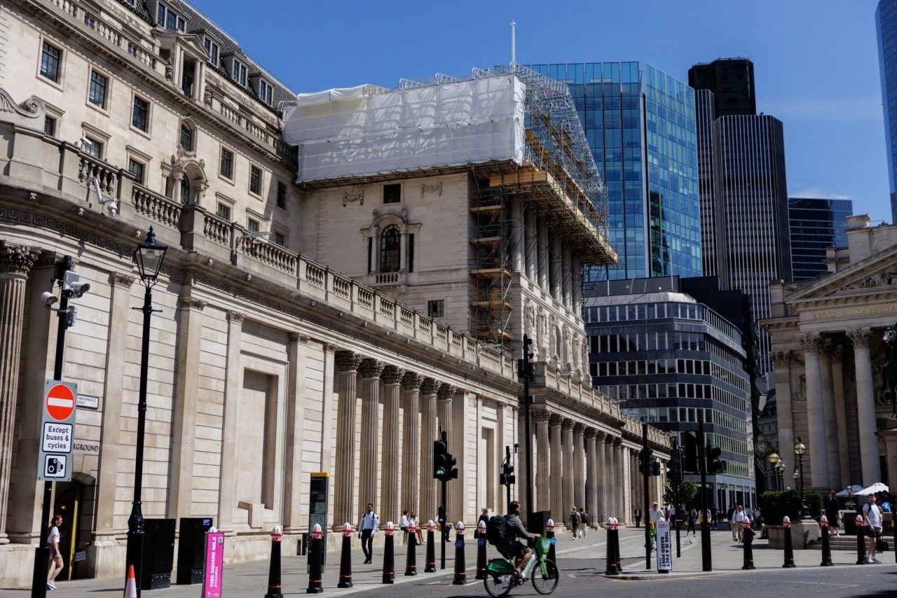 The Bank of England. The Bank of England.