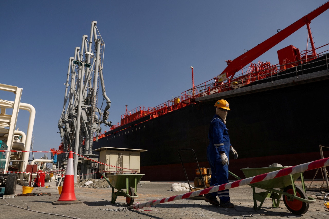 An oil tanker in May at the Port of Fujairah, in the United Arab Emirates, just outside the Strait of Hormuz. An oil tanker in May at the Port of Fujairah, in the United Arab Emirates, just outside the Strait of Hormuz.