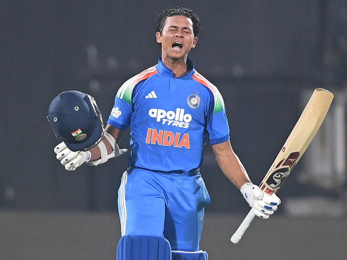 Yashasvi Jaiswal has scored two centuries in his last three ODI innings for India (AFP)