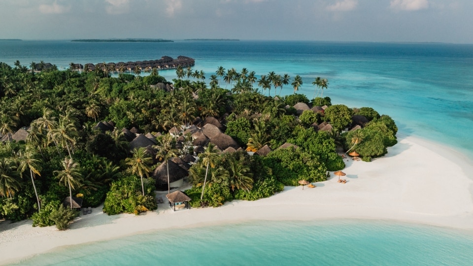 Iru Fushi is situated in the Noonu Atoll and spans 52 acres. (Sun Siyam Iru Fushi) Iru Fushi is situated in the Noonu Atoll and spans 52 acres. (Sun Siyam Iru Fushi)