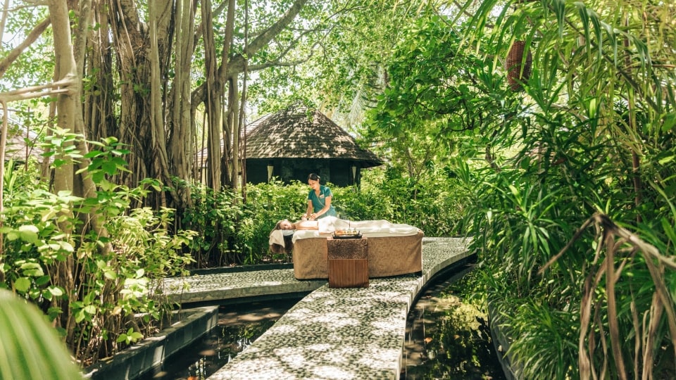 A peaceful sanctuary within a sanctuary. (Sun Siyam Iru Fushi) A peaceful sanctuary within a sanctuary. (Sun Siyam Iru Fushi)