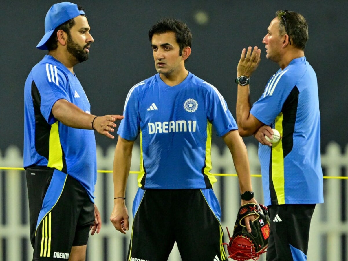 Gautam Gambhir and Ajit Agarkar's plans did not align with Rohit Sharma's. (AFP)