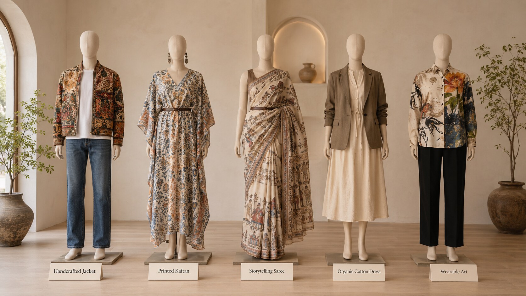 By adding the right pieces to your wardrobe, you can reduce textile waste by slowing down the cycle of clothing consumption and disposal. (Picture credit: Ai generated)