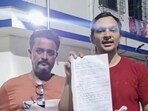 Mira Road crane crash victim’s father waits outside police station for FIR, says ‘I will fight till my son gets justice’