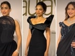 Sanya Malhotra, Sobhita Dhulipala and Madhuri Dixit at Gaurav Gupta's Light Show on July 17, 2026.