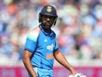 India's Rohit Sharma during the first ODI vs England at Edgbaston Cricket Ground, Birmingham, Britain. (Reuters) India's Rohit Sharma during the first ODI vs England at Edgbaston Cricket Ground, Birmingham, Britain. (Reuters)
