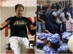 Sonam Wangchuk was hospitalised on Saturday as the hunger strike he led entered day 21.