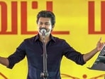 TVK president Vijay. The party removed M Gnanasoundari from its primary membership over alleged violations of party discipline.